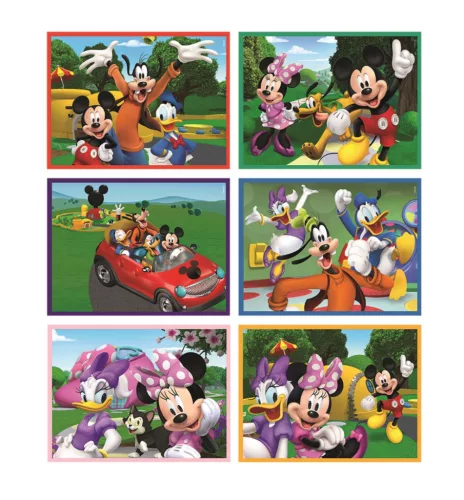 Clementoni Disney Mickey Clubhouse mesekocka 12 db-os
