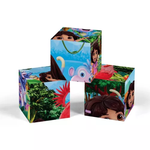 Dóra, a felfedező Jungle mesekocka 12 db-os Clementoni