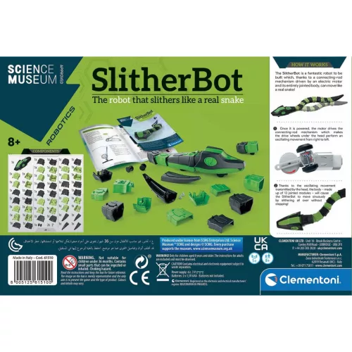 Clementoni Kígyó Slither Bot építőjáték