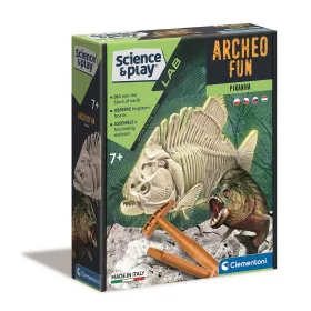   Világító piranha Archeo Fun régészeti készlet Clementoni