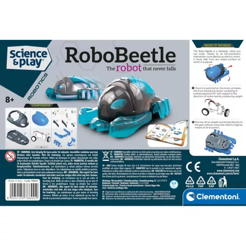 Clementoni Robot bogár Robotics építőjáték