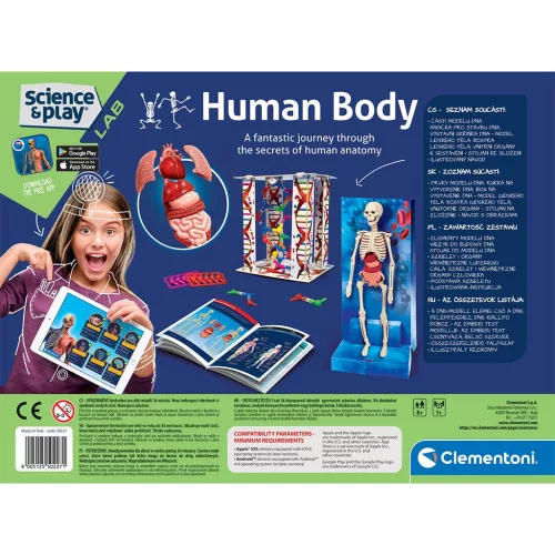 Clementoni Az emberi test Inside You tudományos játékszett