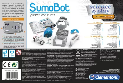 Clementoni Robot SumoBot építőjáték