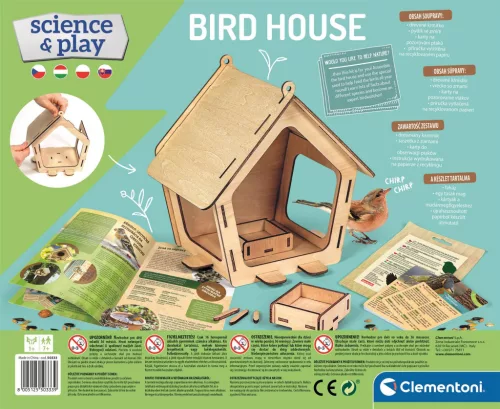 Clementoni Madárház készítő Ornithologist szett