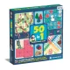 Clementoni Klasszikus Game Night játékgyűjtemény 50 az 1-ben