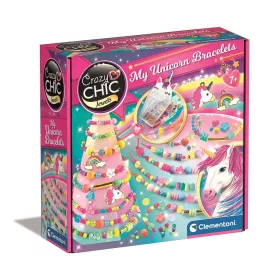   Crazy Chic Unicorn karkötő készítő kreatív szett Clementoni