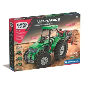 Clementoni Traktor Mechanics 10 az 1-ben építőjáték 