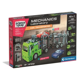   Clementoni Autószállító Mechanics 10 az 1-ben építőjáték