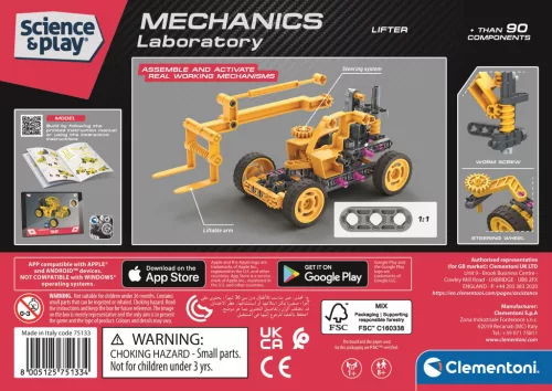 Clementoni Emelő Mechanics építőjáték