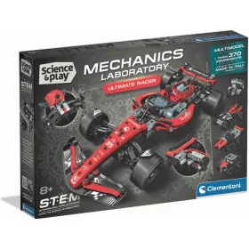 Versenyautó Ultimate Mechanics építőjáték Clementoni