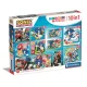 Clementoni Sonic a sündisznó Heroes Rivals 10 az 1-ben puzzle