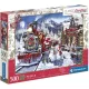 Clementoni Karácsonyi Train Station 500 db-os puzzle 