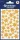 Matrica, 2 ív, 76x120 mm, AVERY ZWECKFORM, "Z-Design No.52225", arany csillagok