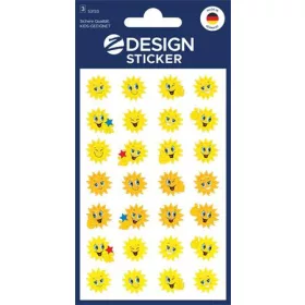   Matrica, papír, 3 ív, 76x120 mm, AVERY ZWECKFORM, "Z-Design No.53133", napocska