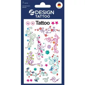   Matrica, tetoválás, 1 ív, 76x120 mm, AVERY ZWECKFORM, "Z-Design No.56749", ornamentika