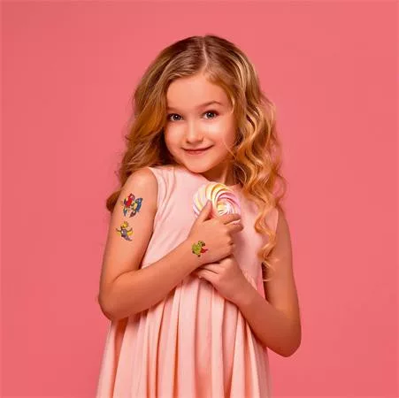 Matrica, tetoválás, 1 ív, 76x120 mm, AVERY ZWECKFORM, "Z-Design No.56762", madarak