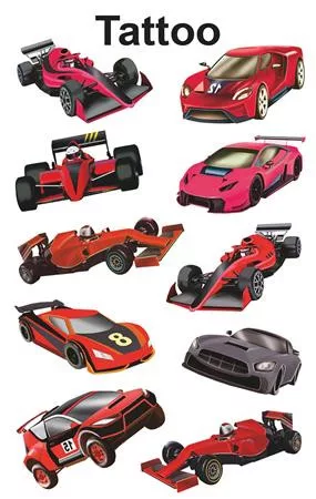 Matrica, tetoválás, 1 ív, 76x120 mm, AVERY ZWECKFORM, "Z-Design No.56764", verseny