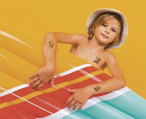 Matrica, tetoválás, 1 ív, 76x120 mm, AVERY ZWECKFORM, "Z-Design No.56766", majom