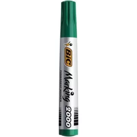   Alkoholos marker, 4,95 mm, kúpos, BIC "ECO 2000" zöld