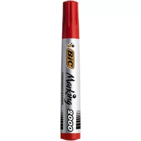   Alkoholos marker, 4,95 mm, kúpos, BIC "ECO 2000" piros