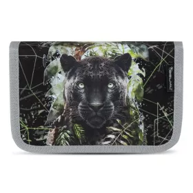   Tolltartó, klapnis, cipzáras, BELMIL "Black Panther", fekete párduc