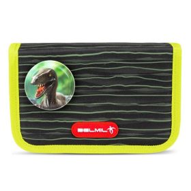   Tolltartó, klapnis, cipzáras, BELMIL  "Prehistoric Times", többszínű, dinoszaurusz