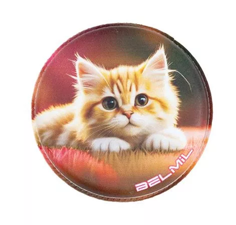 Matrica, tépőzáras, Classy Plus táskához, BELMIL "Cats", cica