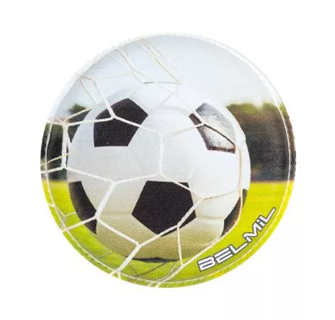 Matrica, tépőzáras, Classy Plus táskához, BELMIL "Football", foci
