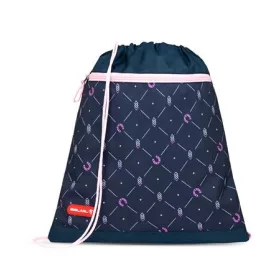 Tornazsák, BELMIL "Midnight Gallop", kék, lovak