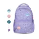 Iskolatáska, cipzáras, BELMIL "Maxi Pack Purple Dots", lila pöttyös