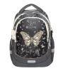 Iskolatáska, cipzáras, BELMIL "Leisure Plus Starlight Butterfly", csillagfény pillangó