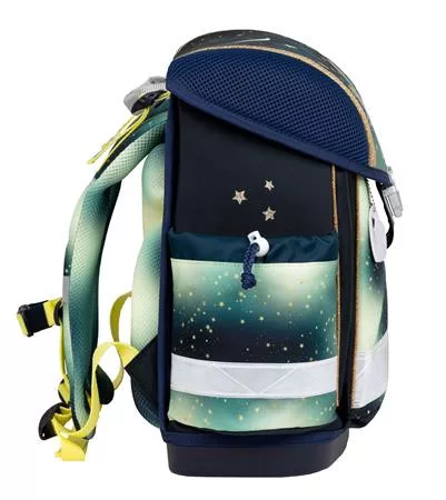 Iskolatáska, fémcsat, BELMIL "Classy Sparkling Unicorn", unikornis