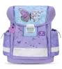 Iskolatáska, fémcsat, BELMIL "Classy Purple Blue Butterfly", pillangó