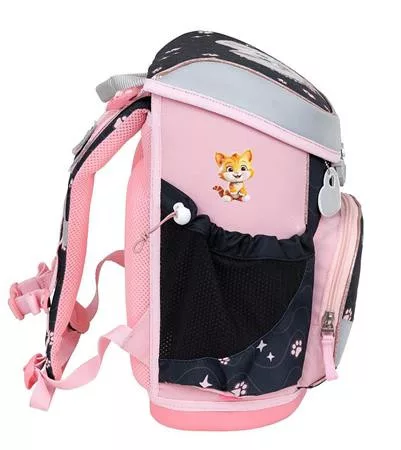 Iskolatáska, fémcsat, BELMIL "Mini-Fit Cute Kitten", cica