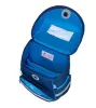 Iskolatáska, mágneszárral, BELMIL "Compact Racing Blue Neon", versenyautó