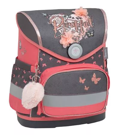Iskolatáska, mágneszárral, BELMIL "Compact Bloomy Blossom", virág