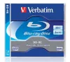 BD-RE BluRay lemez, újraírható, 25GB, 1-2x, 1 db, normál tok, VERBATIM