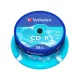 CD-R lemez, 700MB, 52x, 25 db, hengeren, VERBATIM "DataLife"