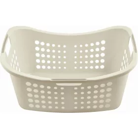 Ruháskosár, 50 l, CURVER "Viktor", krém