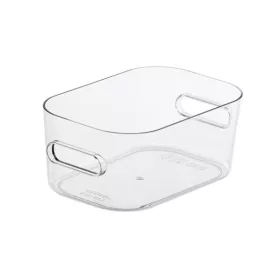   Műanyag tárolódoboz, 0,6 liter, SMARTSTORE "Compact Clear XS", átlátszó