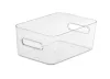 Műanyag tárolódoboz, 5,3 liter, SMARTSTORE "Compact Clear M", átlátszó