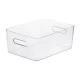 Műanyag tárolódoboz, 15,4 liter, SMARTSTORE "Compact Clear L", átlátszó