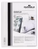 Gyorsfűző, A4, széles, panorámás, DURABLE "DURAPLUS®", fehér