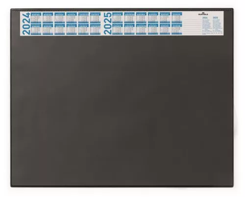 Könyökalátét, 650x520 mm, éves kalendárral, DURABLE, áttetsző