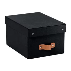 Tárolódoboz, S méret, LEITZ "Puro", fekete