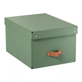   Tárolódoboz, M méret, LEITZ "Puro", zsályazöld