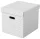 Tárolódoboz, kocka alakú, ESSELTE "Home", fehér