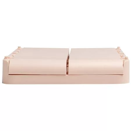 Tárolódoboz, A5+, összecsukható, EXACOMPTA "Skandi", nude