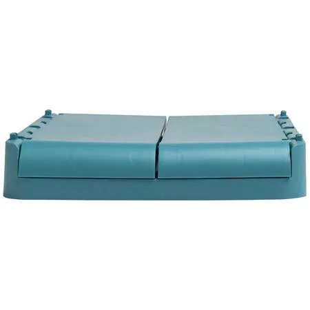 Tárolódoboz, A5+, összecsukható, EXACOMPTA "Skandi", nyugodt kék