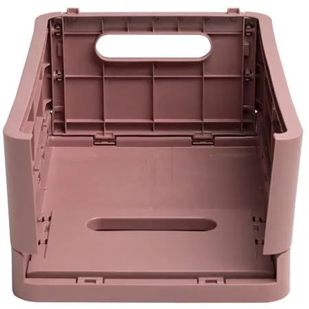 Tárolódoboz, A5+, összecsukható, EXACOMPTA "Skandi", rózsaszín